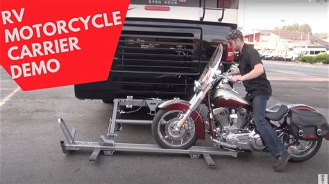 Hydralift Motorcycle Carrier Walkthrough with Motorhome-Torklift ...