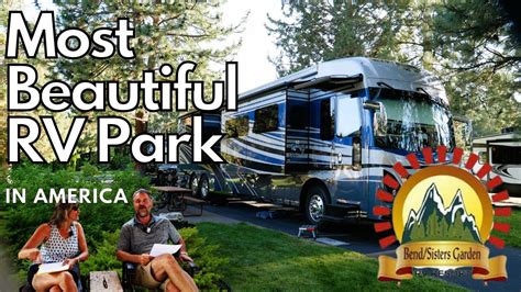 CAMPGROUND REVIEW - Bend/Sisters Garden RV Resort - YouTube