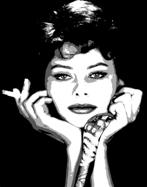 Sophia Loren by Dan Carman | Sophia loren, Marilyn monroe painting, Sophia