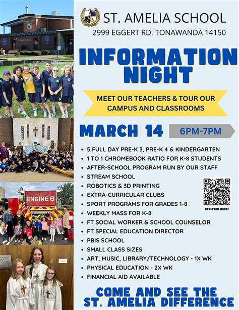 2024 Information Night | St. Amelia School