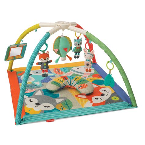 Deluxe Twist & Fold Activity Gym & Play Mat™ Forest – Infantino