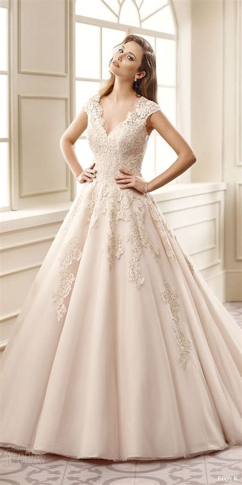 Champagne Colored Wedding Dress