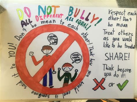 Anti-Bullying Poster Competition 2017 - Mill Hill Schools