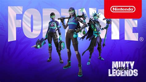 Fortnite Minty Legends Pack - Nintendo Switch - YouTube