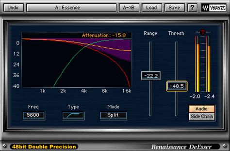 KVR: Renaissance DeEsser by Waves - Deesser VST Plugin, Audio Units Plugin, VST 3 Plugin, RTAS ...