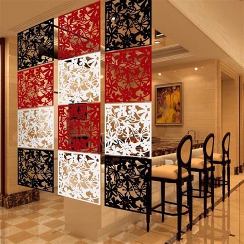 Hollow Hanging Screen Modern Butterfly Flower Curtain Room Divider ...