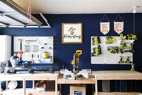 The Workshop: Our New Metal Pegboards – Love & Renovations