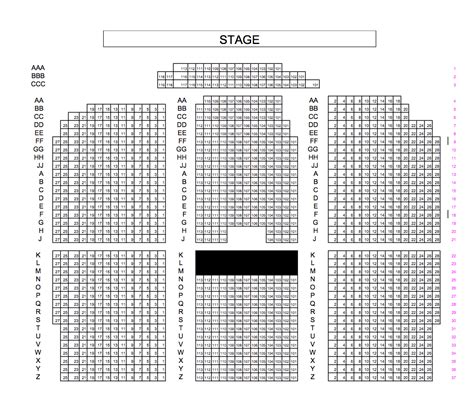 Keswick Theater Seating Chart - Theater Seating Chart