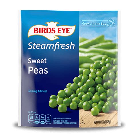 Birds Eye® Steamfresh® Sweet Peas Reviews 2020