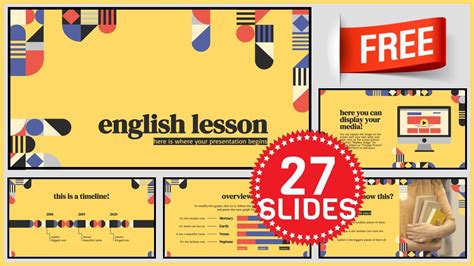 English Presentation Template