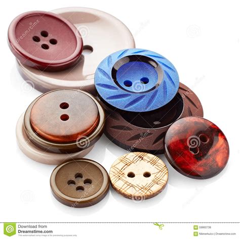 Sewing buttons stock photo. Image of blue, fashion, craft - 59860738