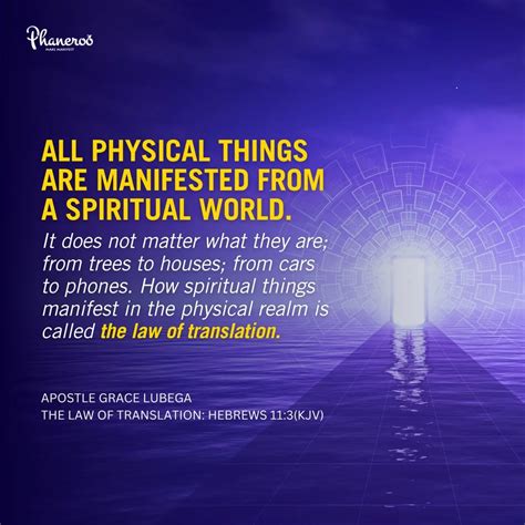 The Law Of Translation - Phaneroo