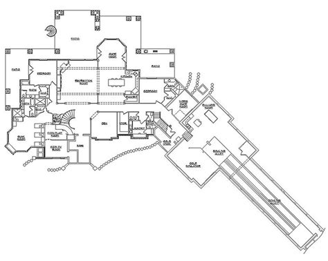 Home Floor Plan w/ Two lane Bowling Alley | Floor plans, Basement floor plans, How to plan