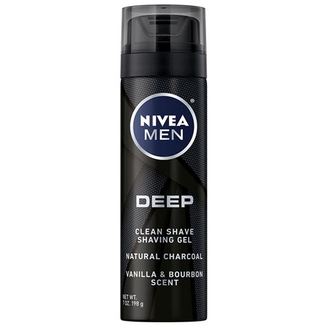 NIVEA Men DEEP Clean Shaving Gel 7 oz. Aerosol Can - Walmart.com - Walmart.com