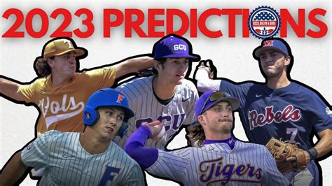 2023 College Baseball Predictions - YouTube