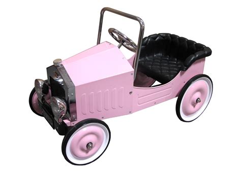 Dexton Kids Voiture Classic Pedal Car in Pink $190.37 Pink Pedal Car, Pedal Cars, Car Ride, Car ...