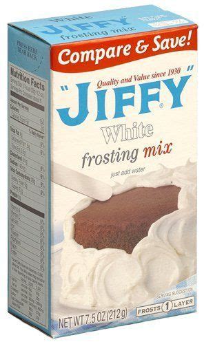 Jiffy Frosting Mix White 7.5 OZ (Pack of 12) *** Hurry! Check out this great sales : baking ...