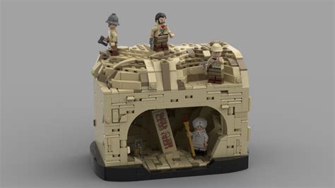 LEGO MOC Indiana Jones: Raiders of the Lost Ark Vignette by Artifice | Rebrickable - Build with LEGO