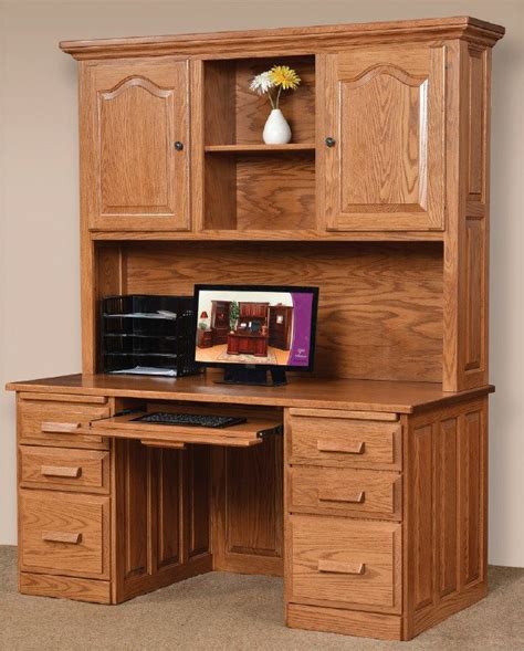 Computer Hutch Desk - Bush Furniture Cabot 60w L Shaped Computer Desk ...