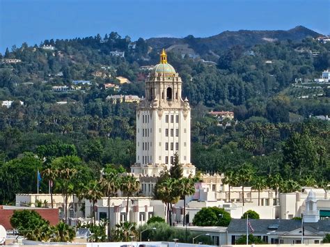 The golden tower at our City Hall in Beverly Hills is simply gleaming in the sunlight today.