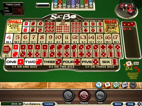 Sic Bo Online Casino Game