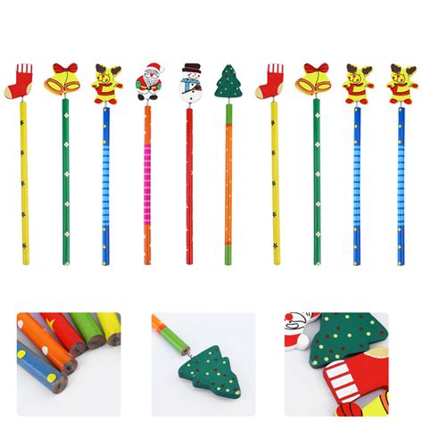 25 Pcs School Kids Stationery Pencils Wooden Students Daily Use Kit ...