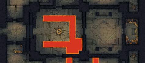 The Dwarven Vault Dungeon Map | 2-Minute Tabletop