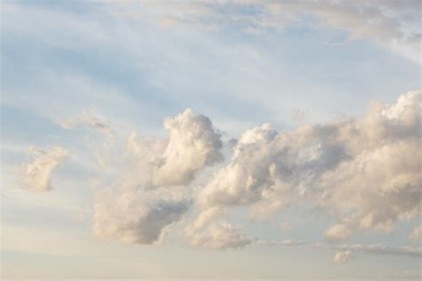 Nature Photograph Sky Dreamy Clouds Whimsy Blue Sky