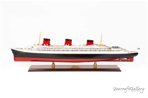 SS Normandie model with LED lights | Ocean Liners Models