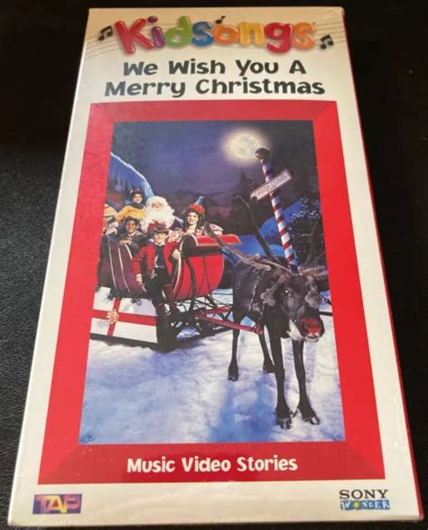 KIDSONGS -WE WISH You a Merry Christmas (VHS, 1992) - RARE Vintage ...