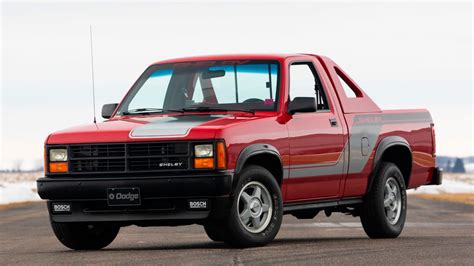 Dodge Shelby Dakota with less than 6,000 miles on the clock heads to auction