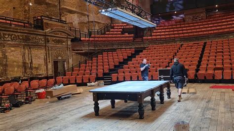 Snooker Table Install at the Alexandra Palace June 2022.mp4 on Vimeo