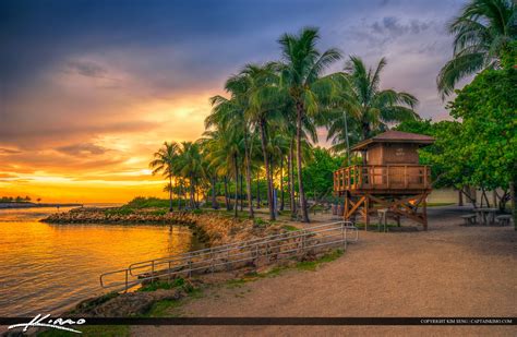 Dubois Park Sunrise at Kiddy Pool Jupiter Inlet Park | HDR Photography by Captain Kimo