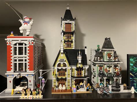 Lego® Instructions MOC Old Mansion 10273 Haunted House Modular Modification Lego Instructions ...