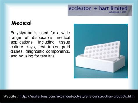 5 type of uses of polystyrene