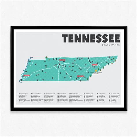 Tennessee-State-Park-Map-05.png (1000×1000) | Tennessee state parks, State parks, Tennessee