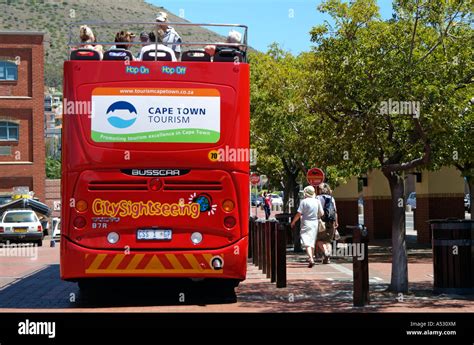 Sightseeing bus Cape Town South Africa RSA Stock Photo - Alamy
