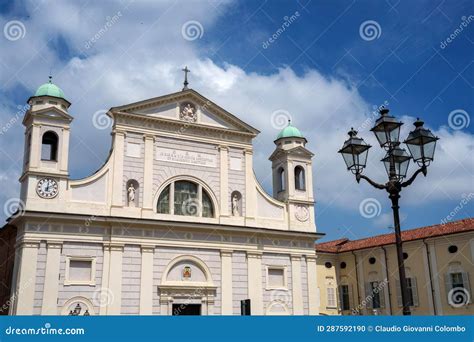 Historic Cathedral of Tortona, Italy Stock Photo - Image of italy, facade: 287592190