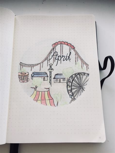 Retro rollercoster theme park 🎡🎢🎠 Bullet Journal School, Bullet Journal Spread, Bullet Journal ...