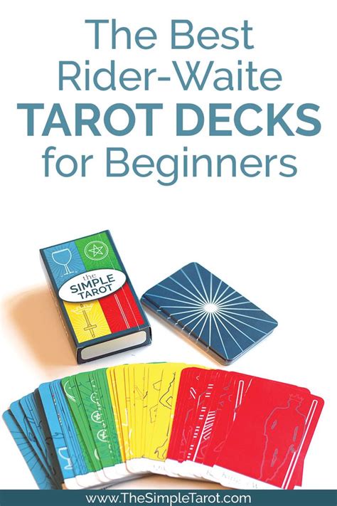 Best Tarot Cards for Beginners (2019 Edition) - My Totally Biased ...