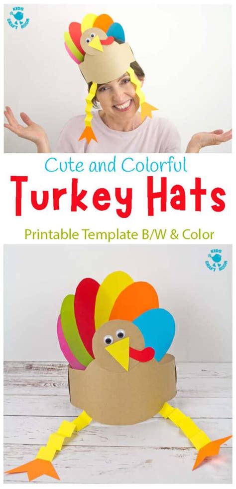 Printable Turkey Hat Craft - Kids Craft Room