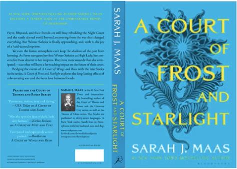 a court of frost and starlight by sarah j maas book cover design