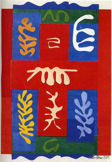 《切出》亨利·马蒂斯(Henri Matisse)高清作品欣赏_亨利·马蒂斯作品_亨利·马蒂斯专题网站_艺术大师_美术网-Mei-shu.com