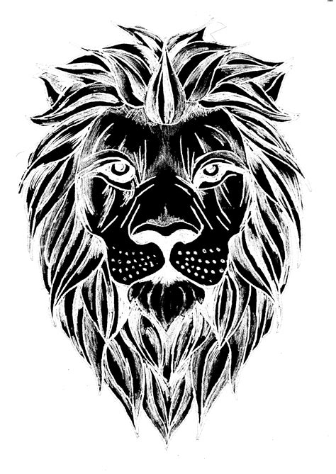 Shaded Lion Tattoo Design | Lion tattoo design, Tattoo designs, Lion tattoo