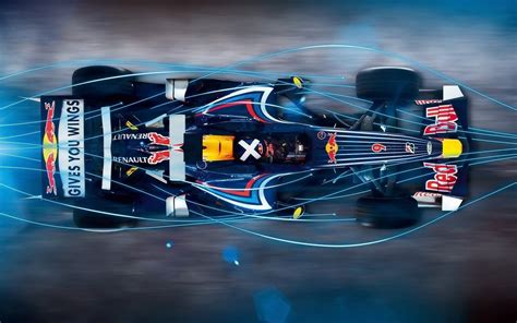 car, Formula 1, Red Bull, Red Bull Racing, digital art, cyan HD Wallpaper