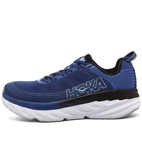 HOKA One One Bondi 6 Galaxy Blue & White | END. (US)