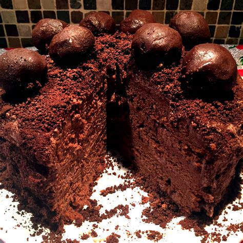 Homemade Chocolate Truffle Cake Recipe – Melanie Cooks