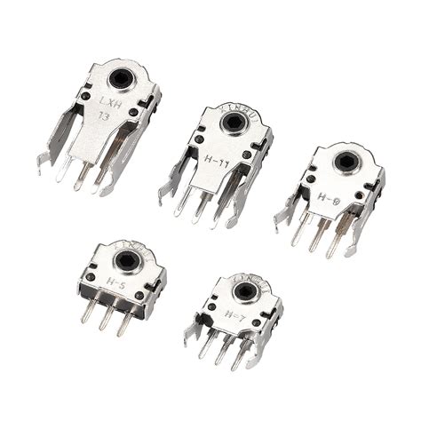 25 Pcs Encoder Switch Mouse Encoder Scroll Wheel Repair Part Switchs ...