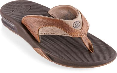 Reef Leather Fanning Flip-Flops - Men's at REI