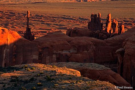 NAVAJO TRIBAL PARK - MONUMENT VALLEY - HUNTS MESA SUNRISE - STEARNS PHOTOGRAPHY - CENTENNIAL ...